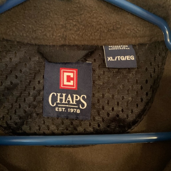 CHAPS Men’s Zip Up Jacket XL NWT - Picture 4 of 4